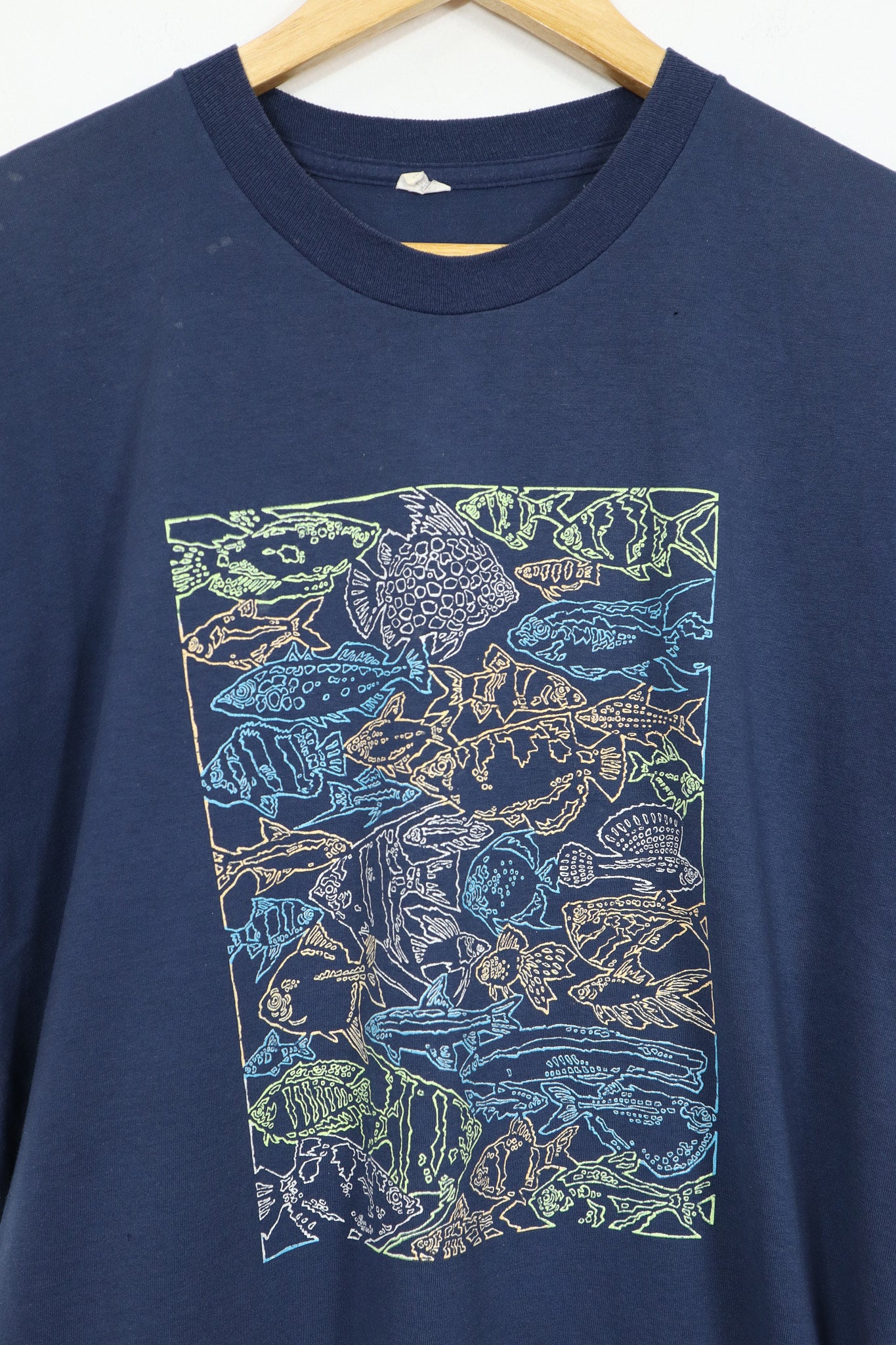 Vintage Fish Print Tee