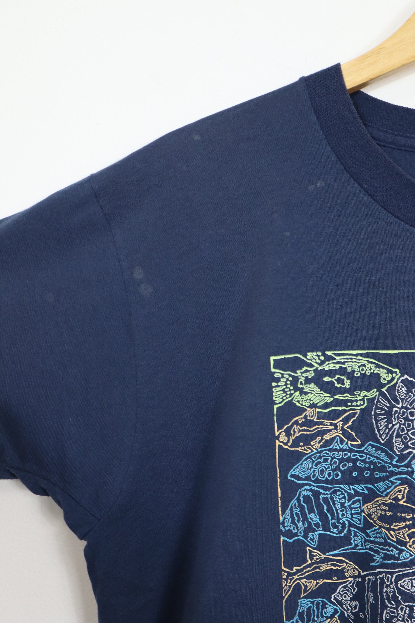 Vintage Fish Print Tee