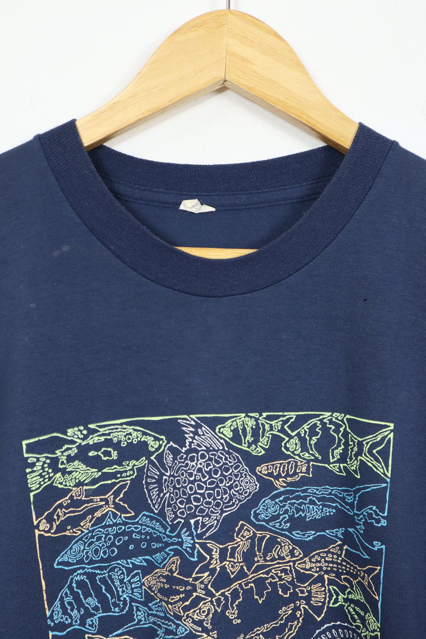 Vintage Fish Print Tee