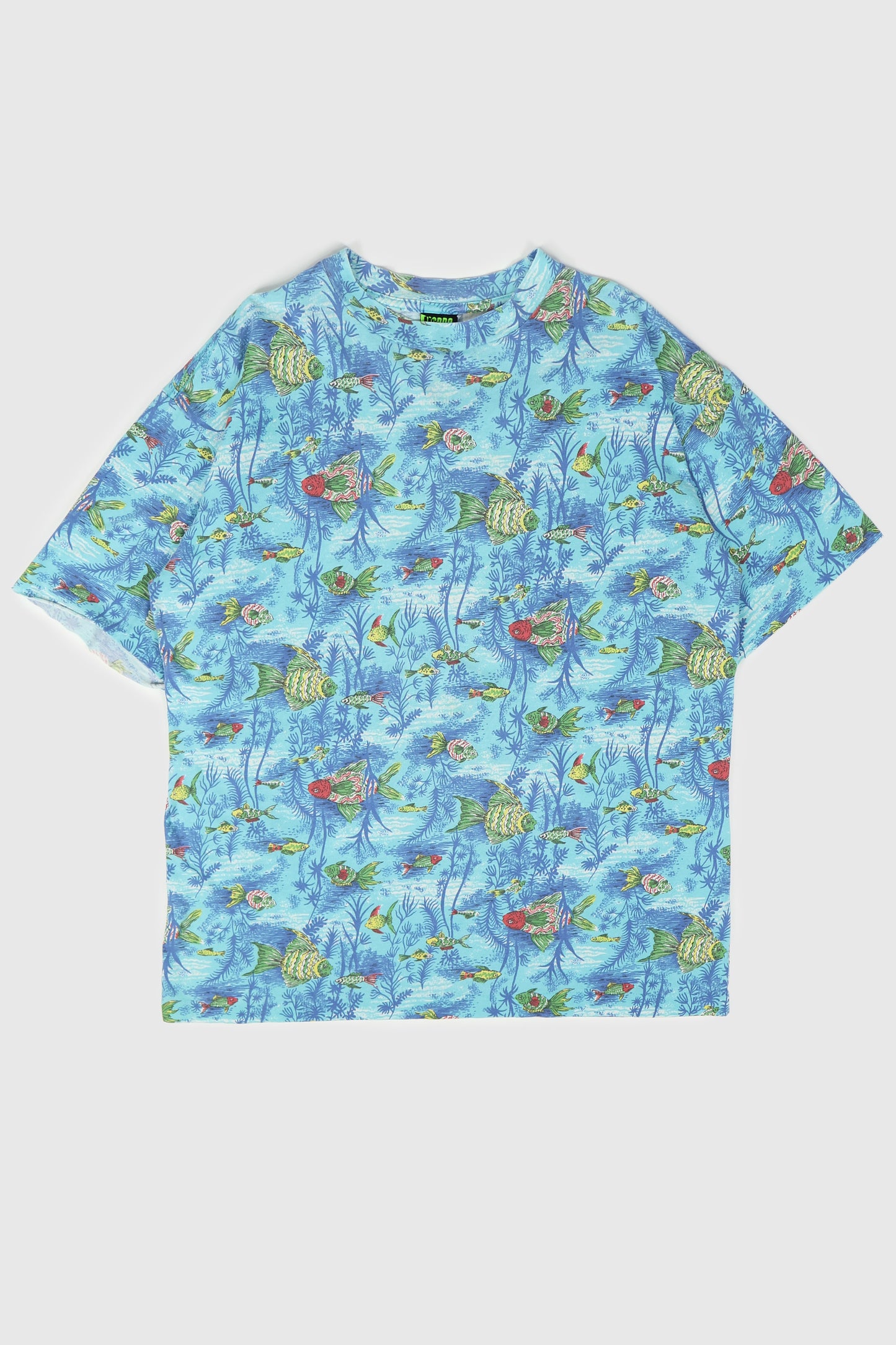 Vintage Fish All Over Print Tee