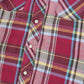 Vintage Snap Button Flannel Shirt Image 3
