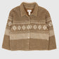 Vintage Snap Button Fleece Jacket Image 0