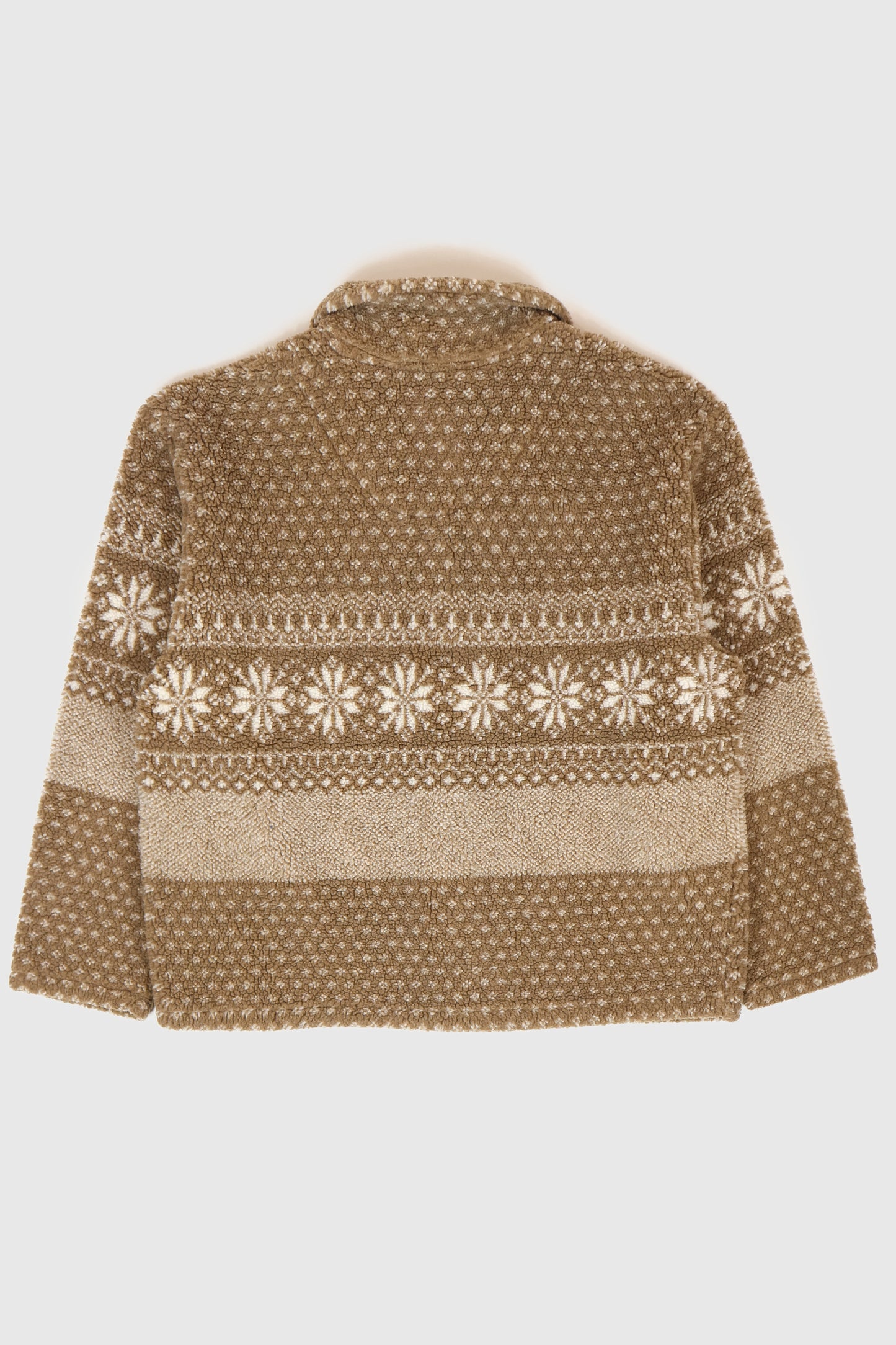 Vintage Snap Button Fleece Jacket Image 1