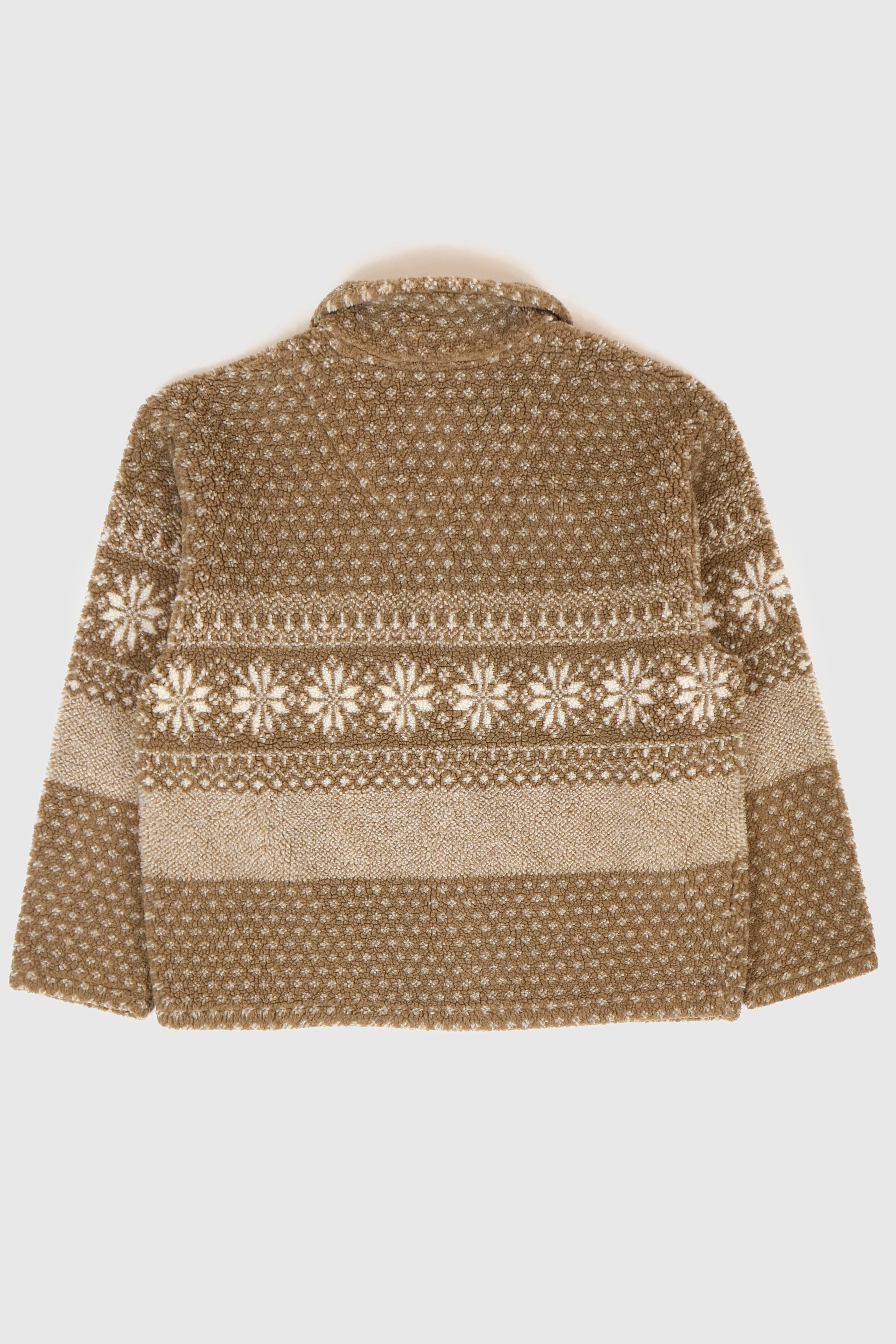 Vintage Snap Button Fleece Jacket Image 1