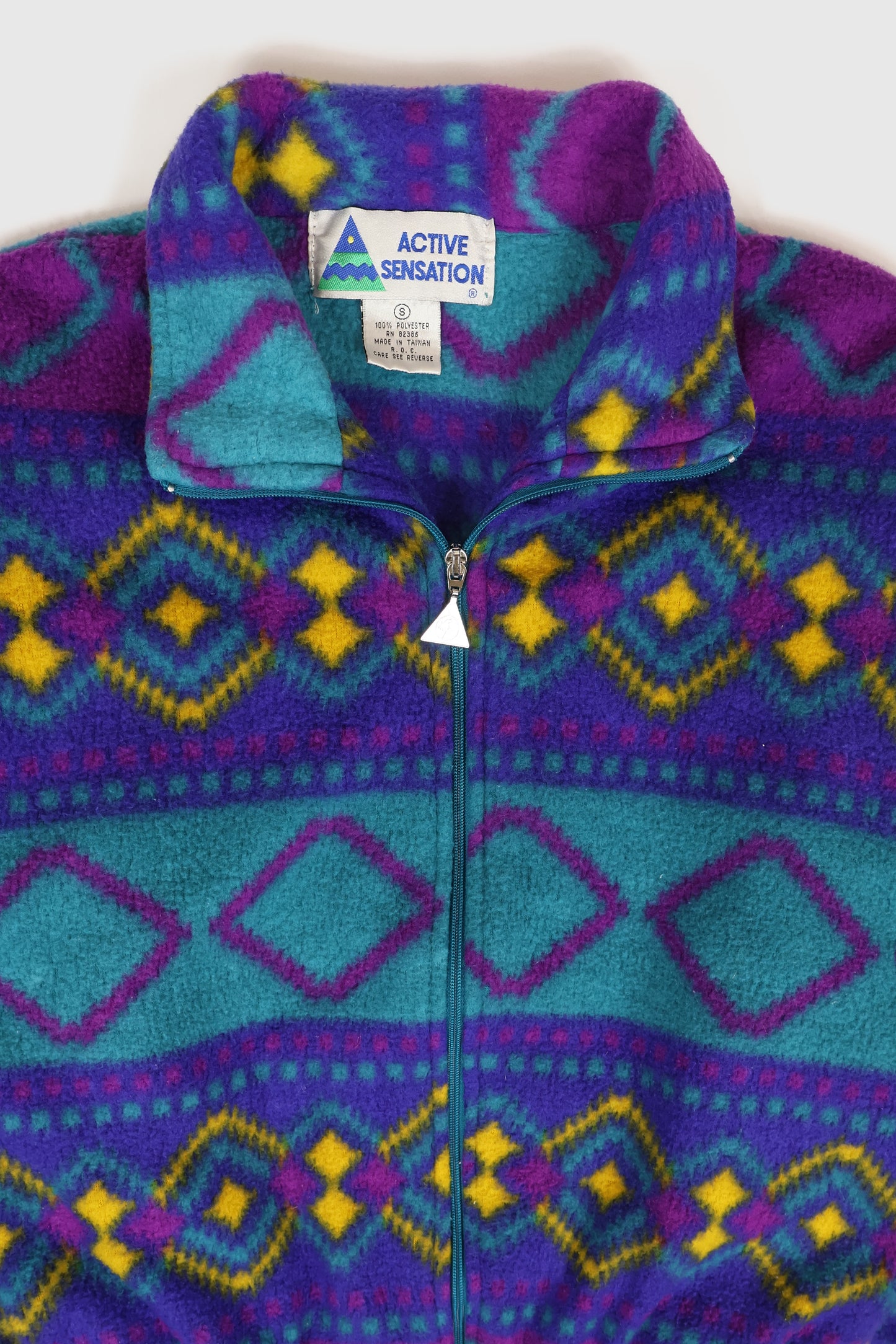 Vintage Full Zip Fleece Jacket Image 2