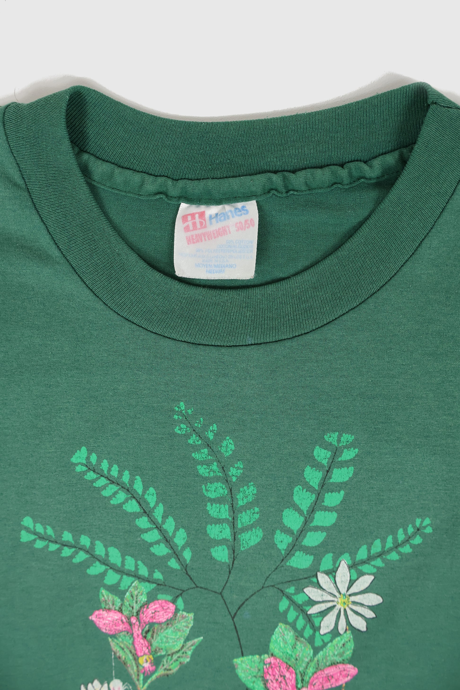 Vintage 1993 Smoky Mountain Wildflower Tee Image 2