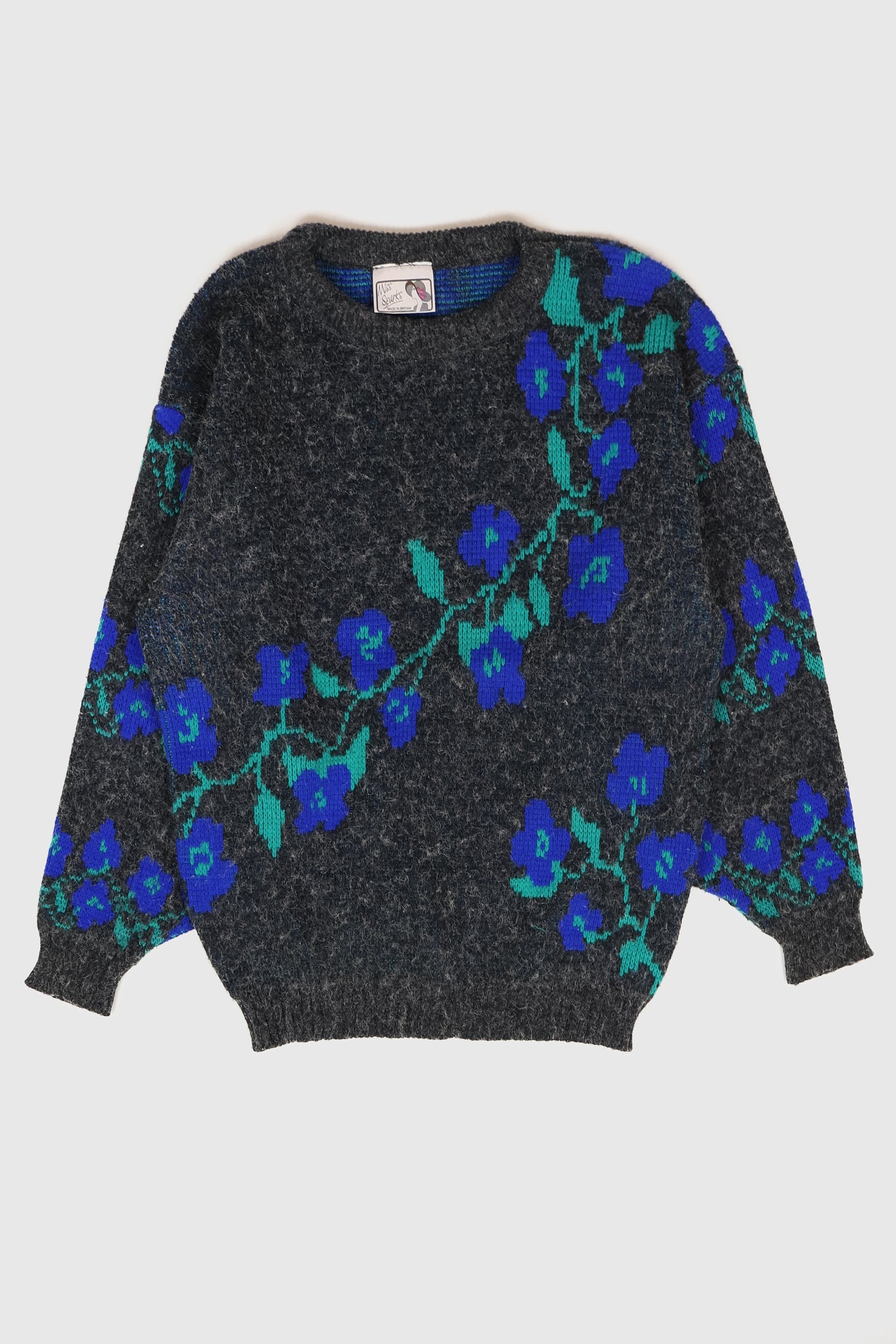 Vintage Flower Pattern Sweater Image 0