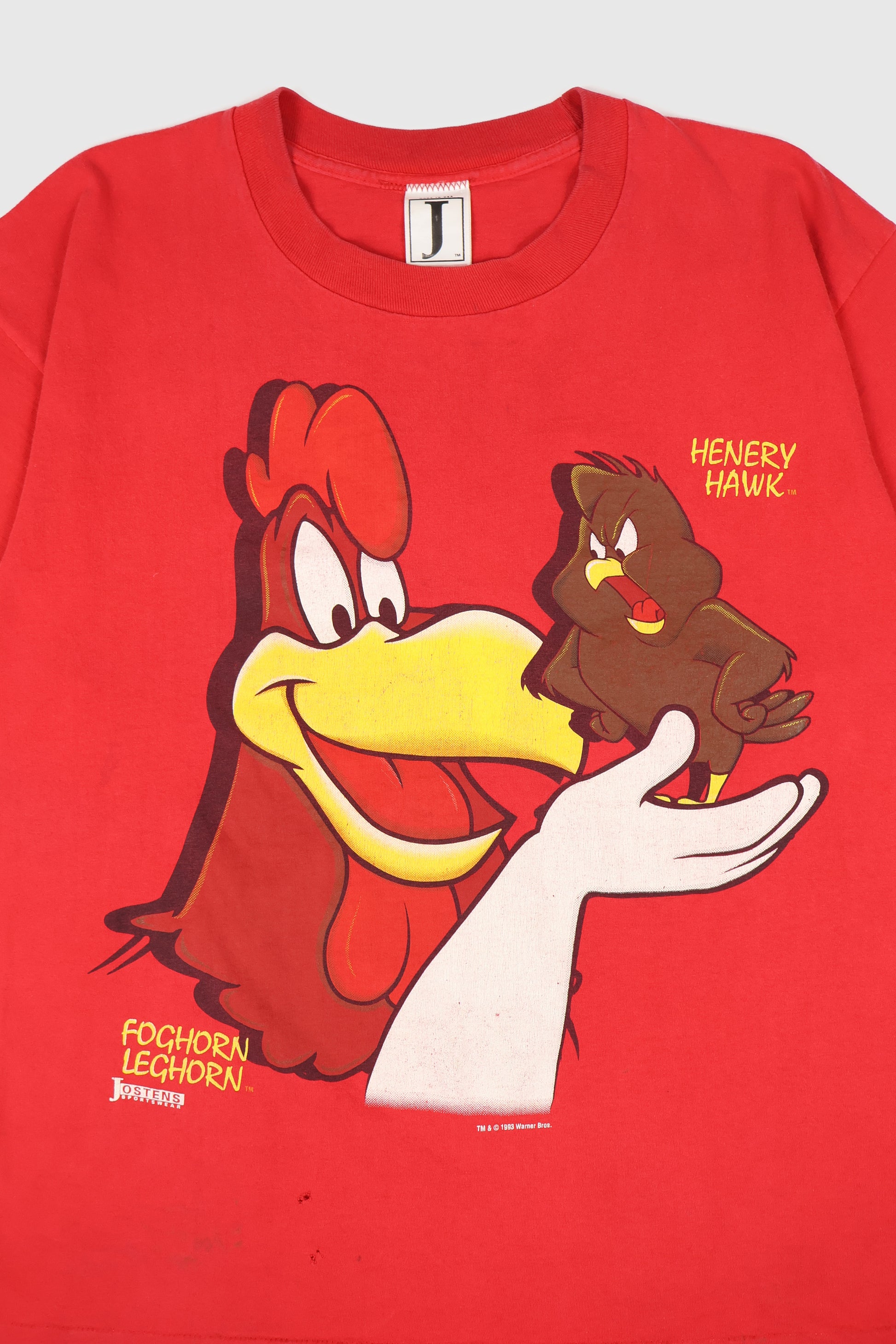 Vintage Foghorn Leghorn and Henery Hawk Tee Image 1