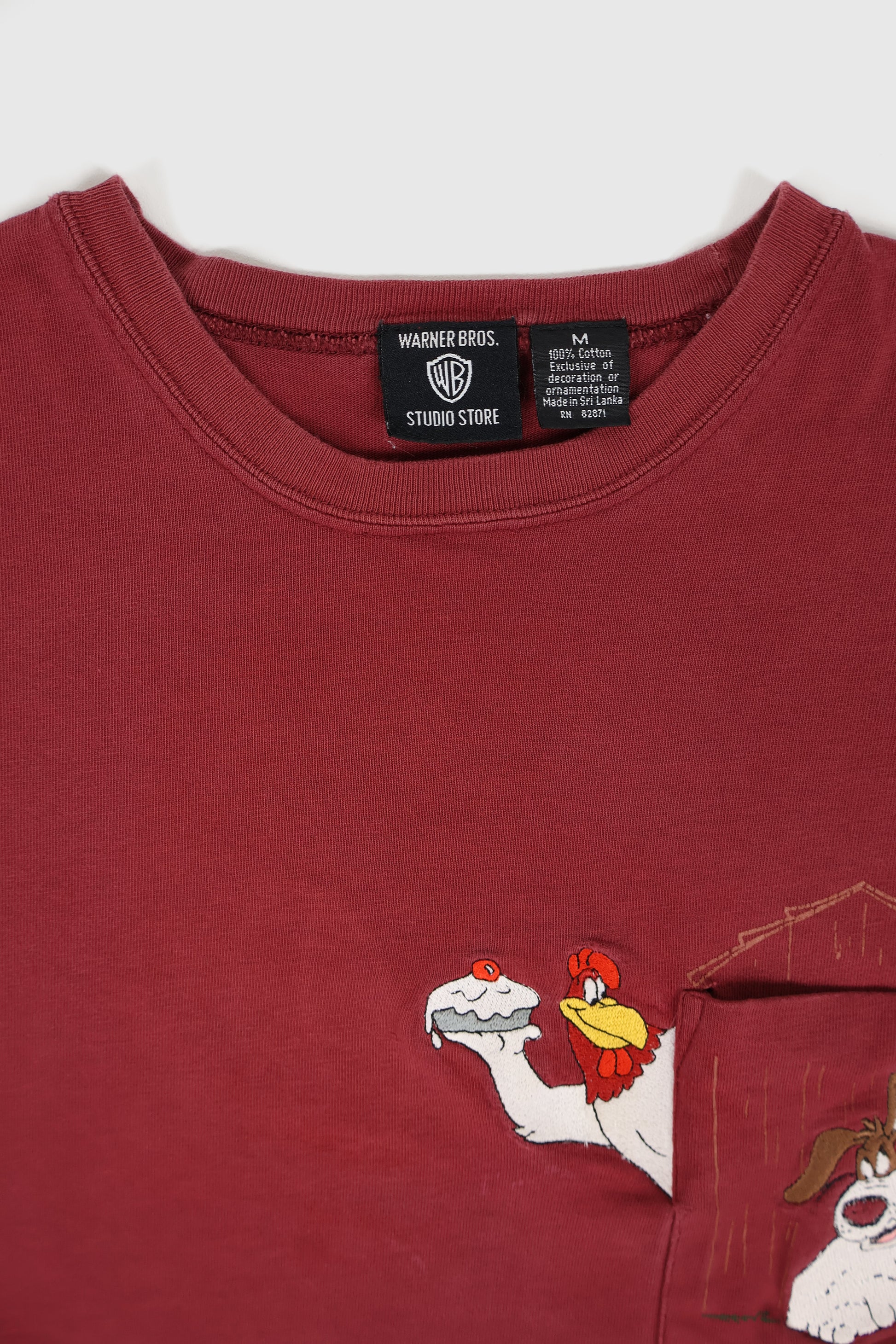 Vintage Embroidered Foghorn Leghorn Tee Image 2