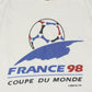 Vintage 1998 France Soccer Tee Image 1