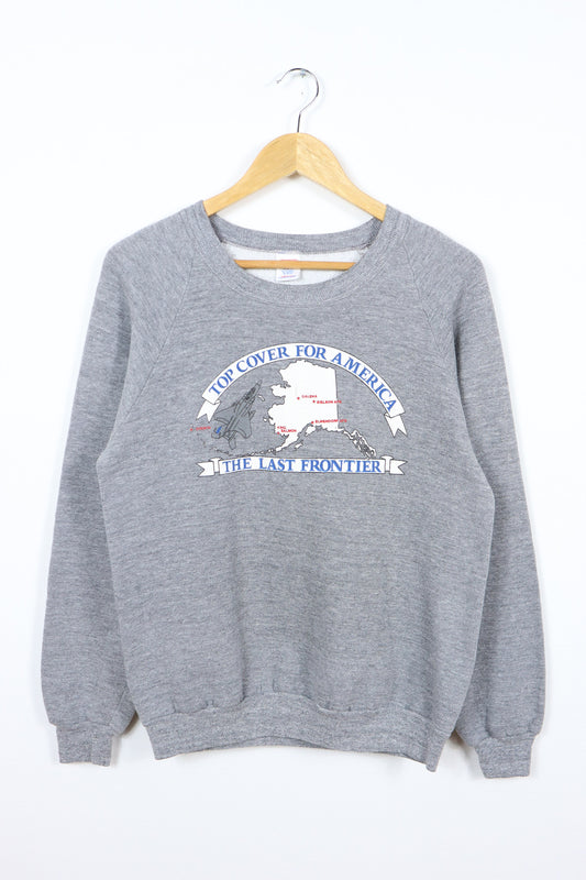 Vintage Alaska The Last Frontier Crewneck