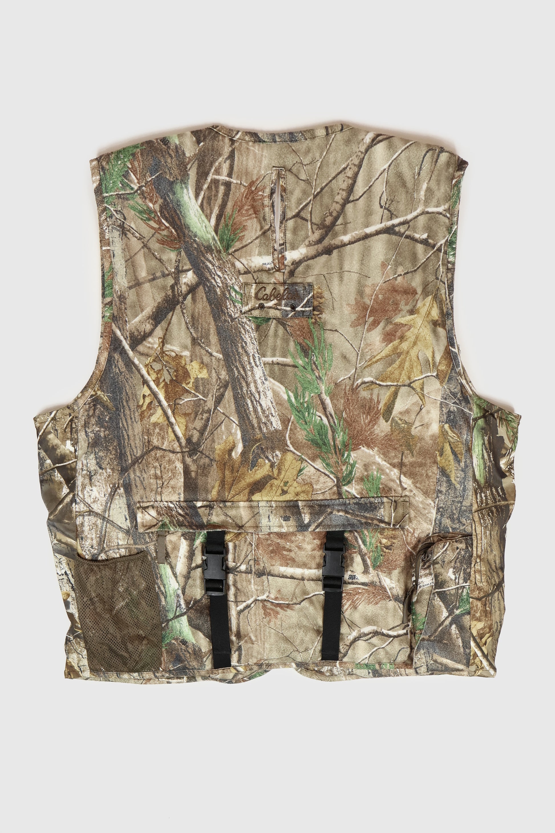 Vintage Cabela's Real Tree Camo Vest Image 1
