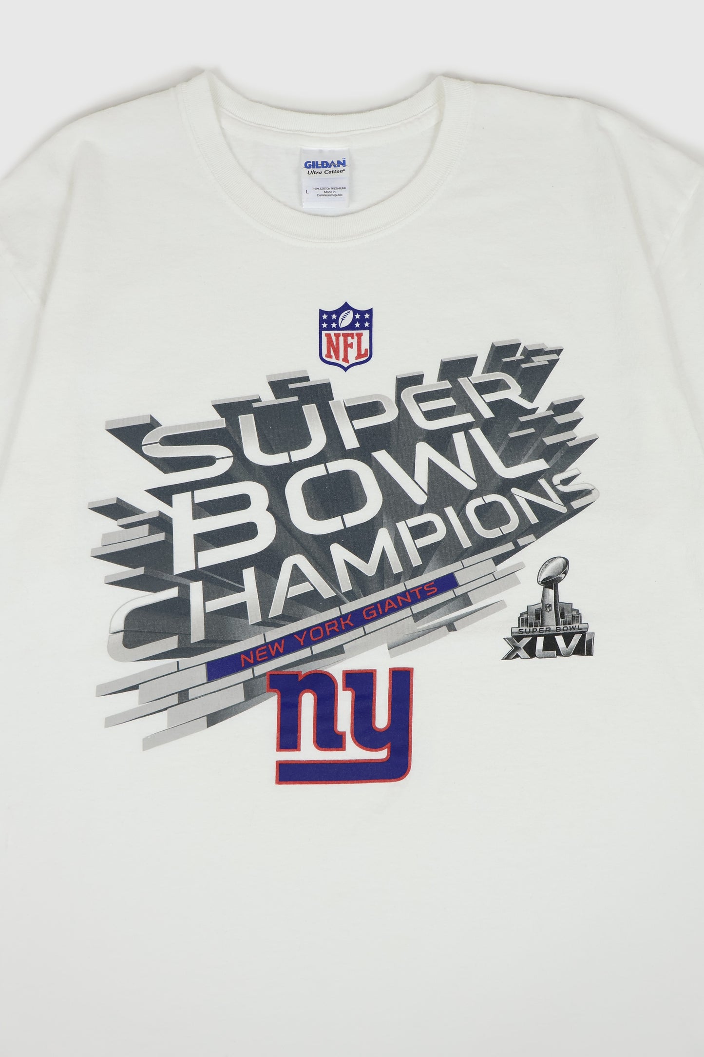 Vintage New York Giants Super Bowl XLVI Champions Tee