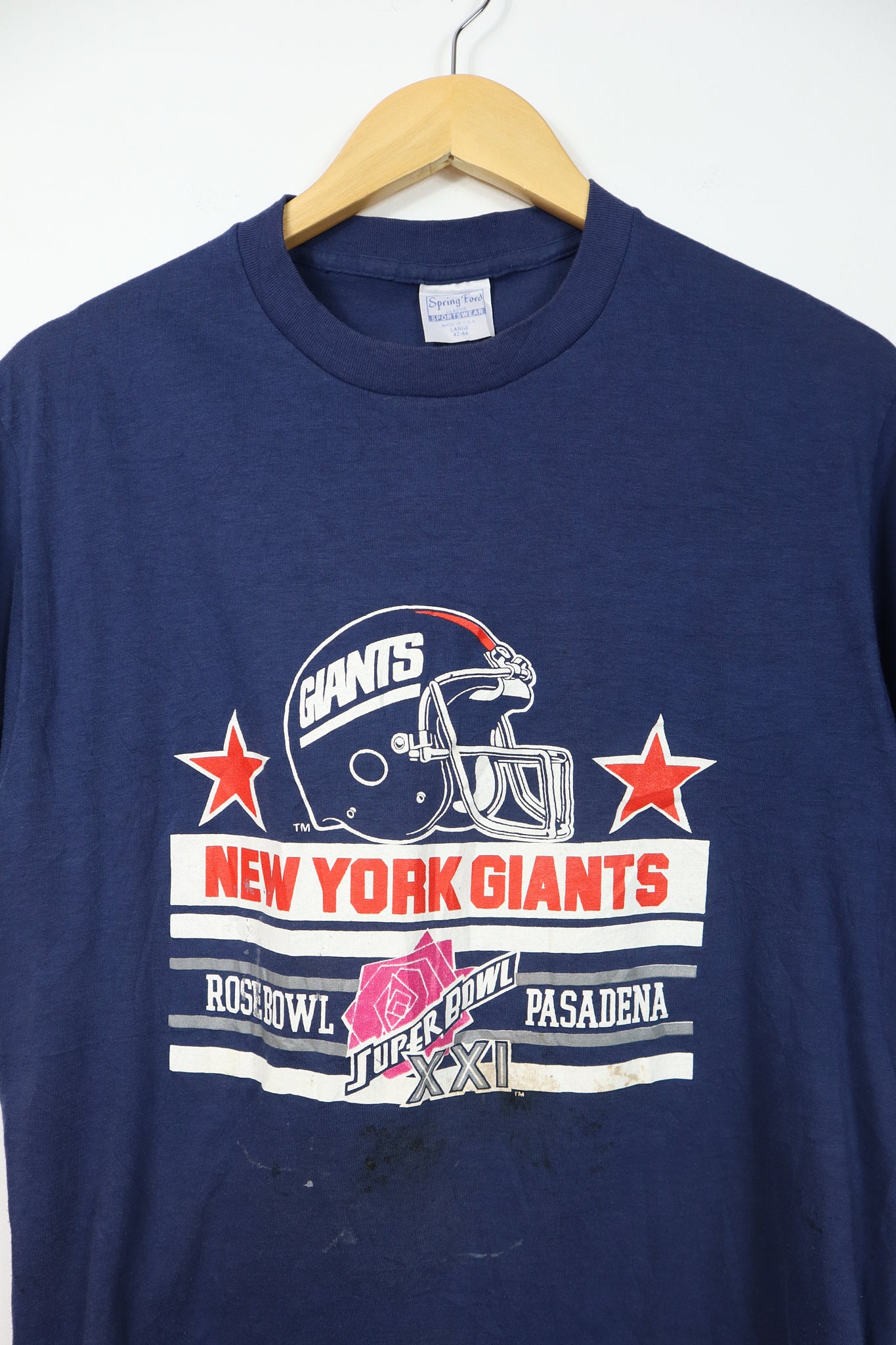 Vintage New York Giants Super Bowl Tee
