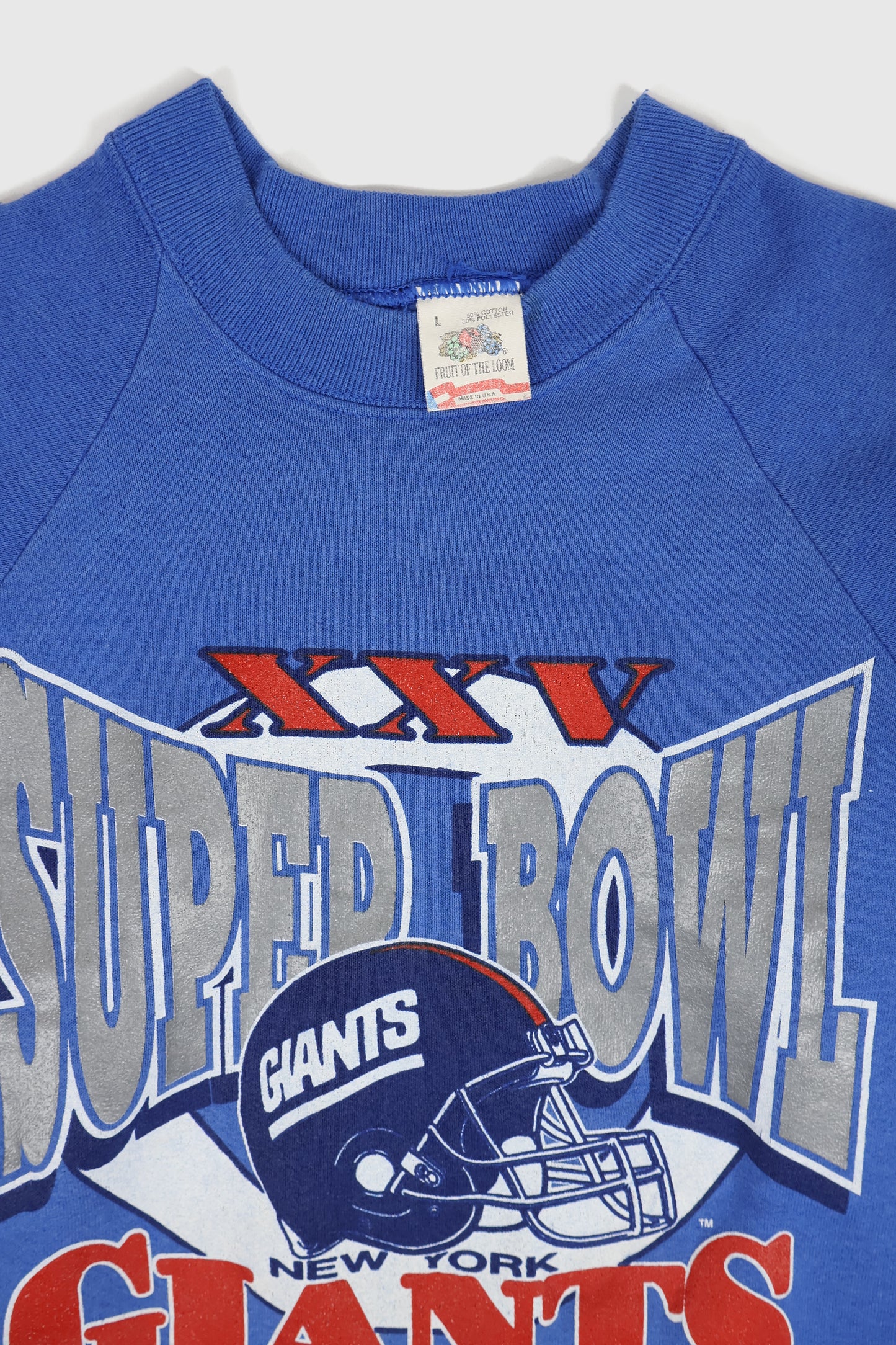 Vintage New York Giants Super Bowl XXV Crewneck Image 2