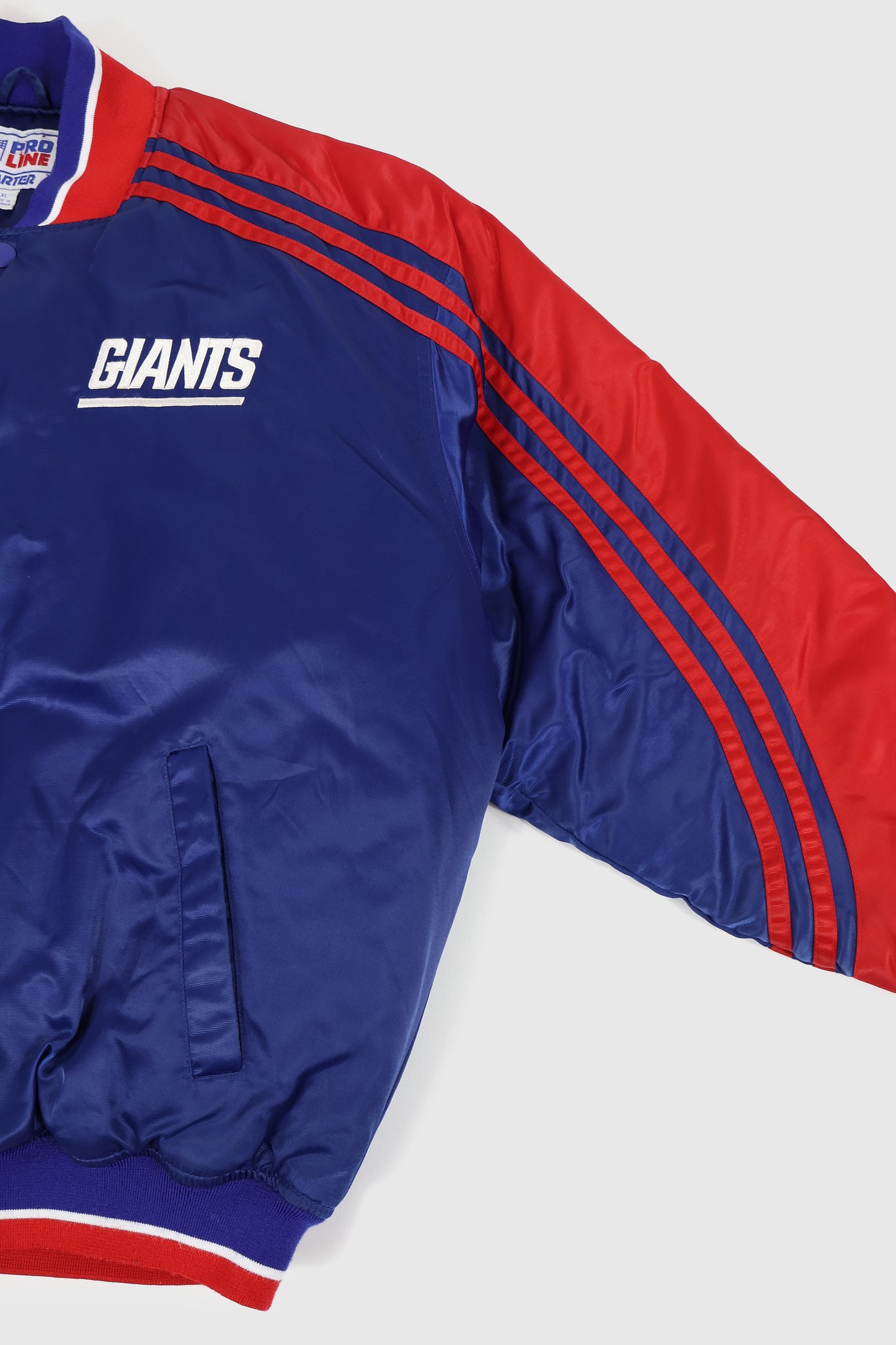 Vintage New York Giants Starter Snap Button Jacket Image 4