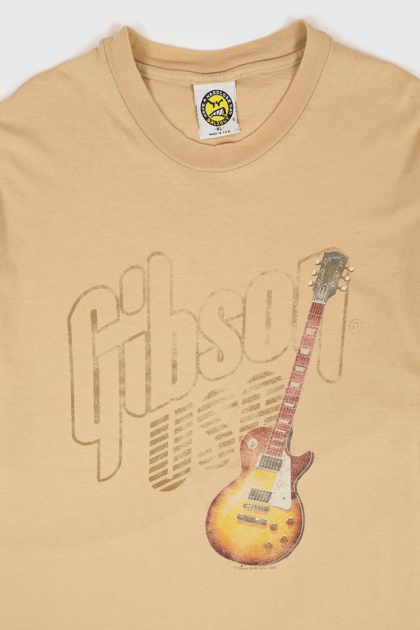 Vintage Gibson Guitar Tee Image 1