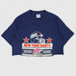 Vintage Cropped New York Giants Super Bowl XXI Tee