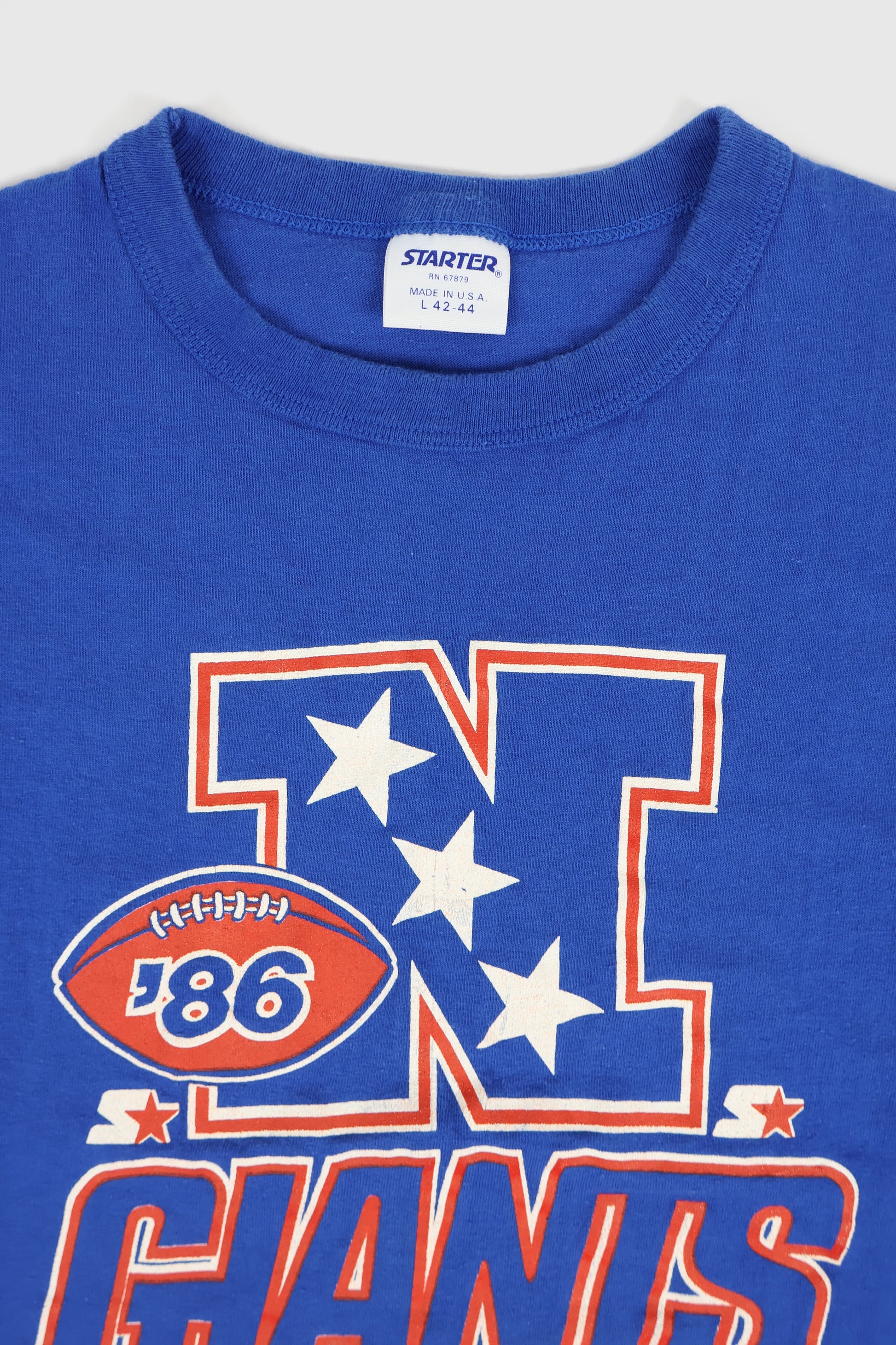 Vintage New York Giants 1986 NFC Champs Tee Image 2