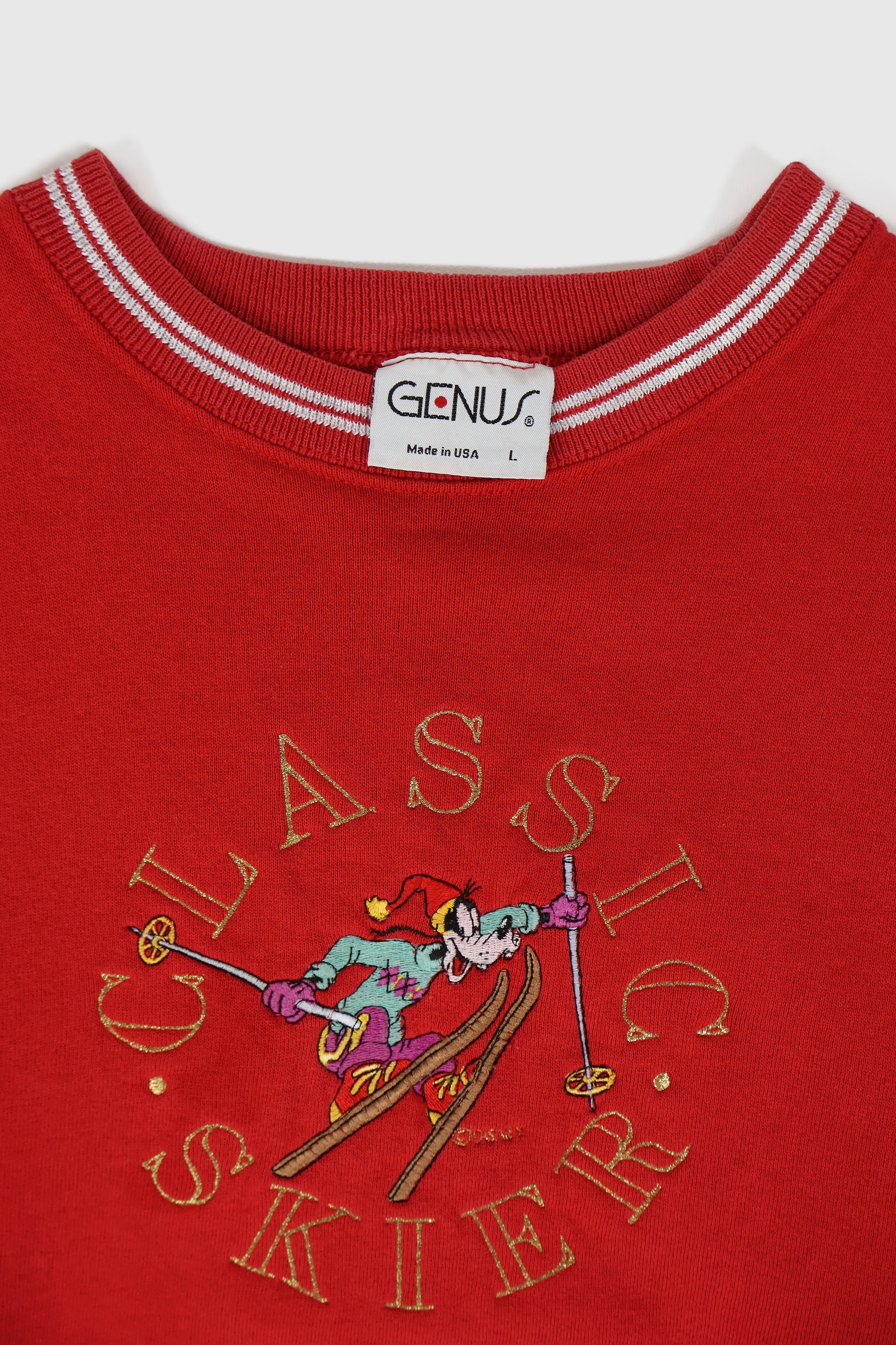 Vintage Goofy Classic Skier Crewneck Image 2