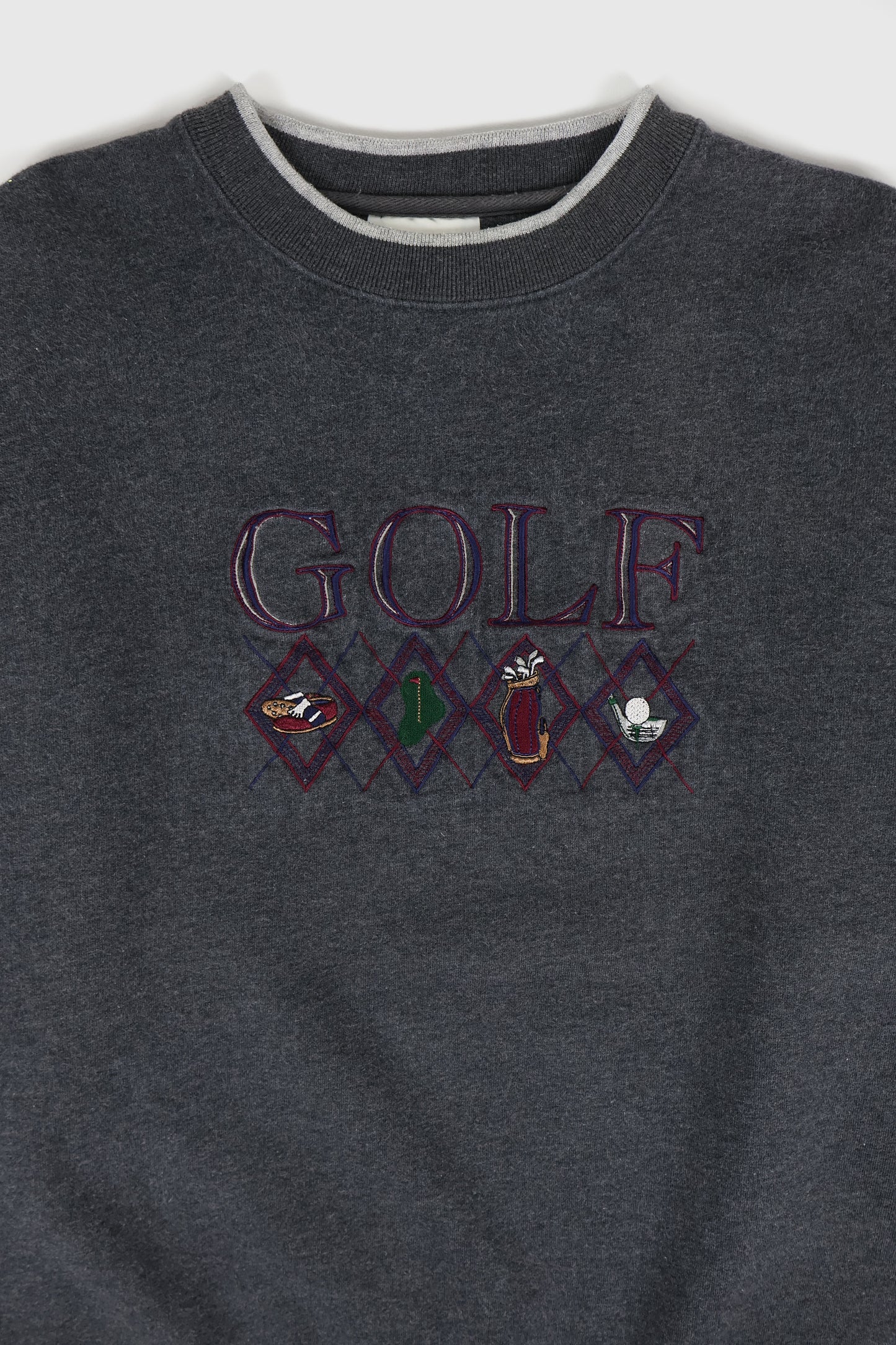 Vintage Embroidered Golf Crewneck