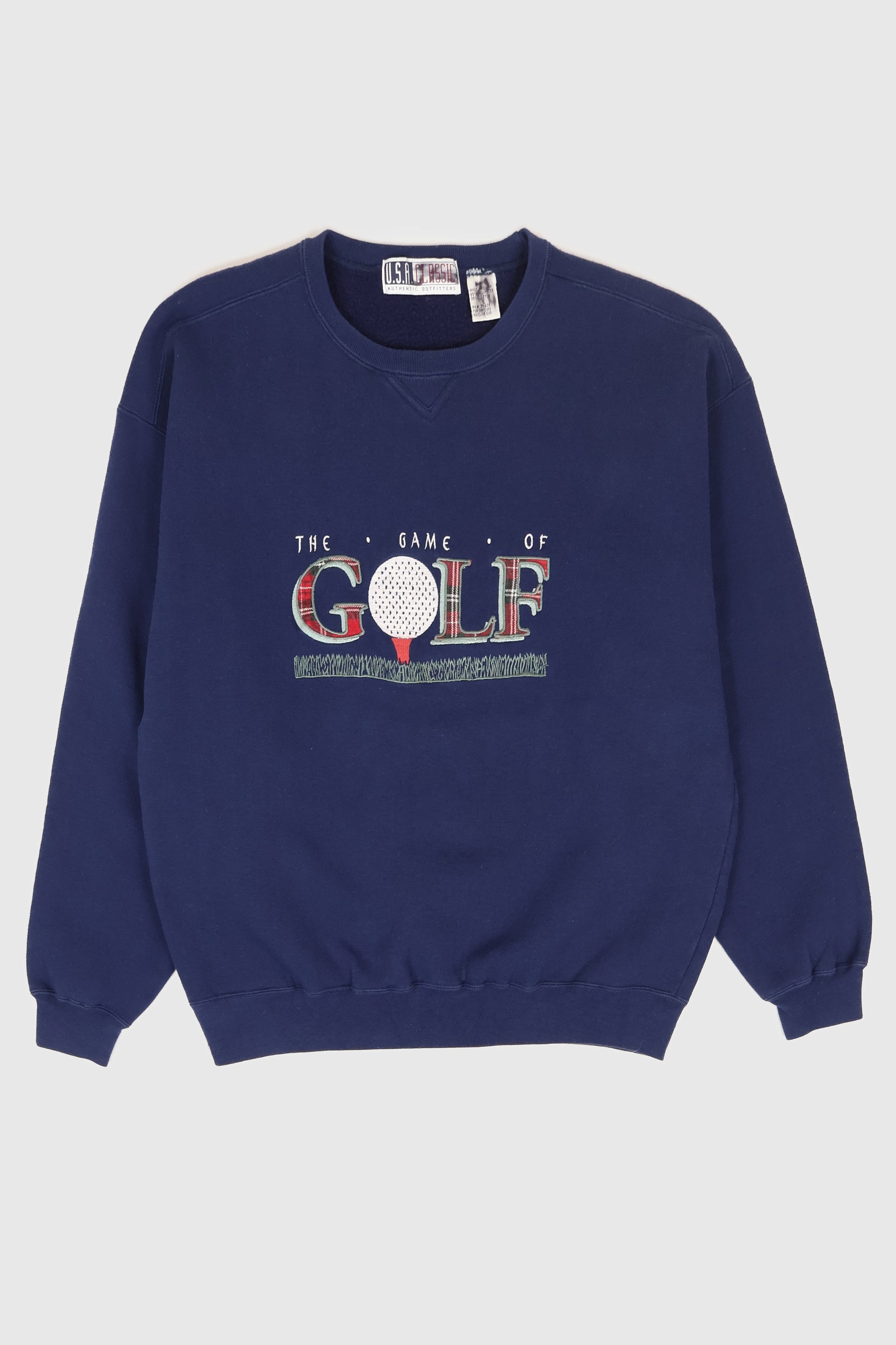 Vintage The Game of Golf Crewneck Image 0