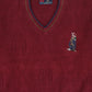 Vintage Embroidered Golf Sweater