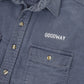 Vintage Flannel Button-Down Shirt Image 3