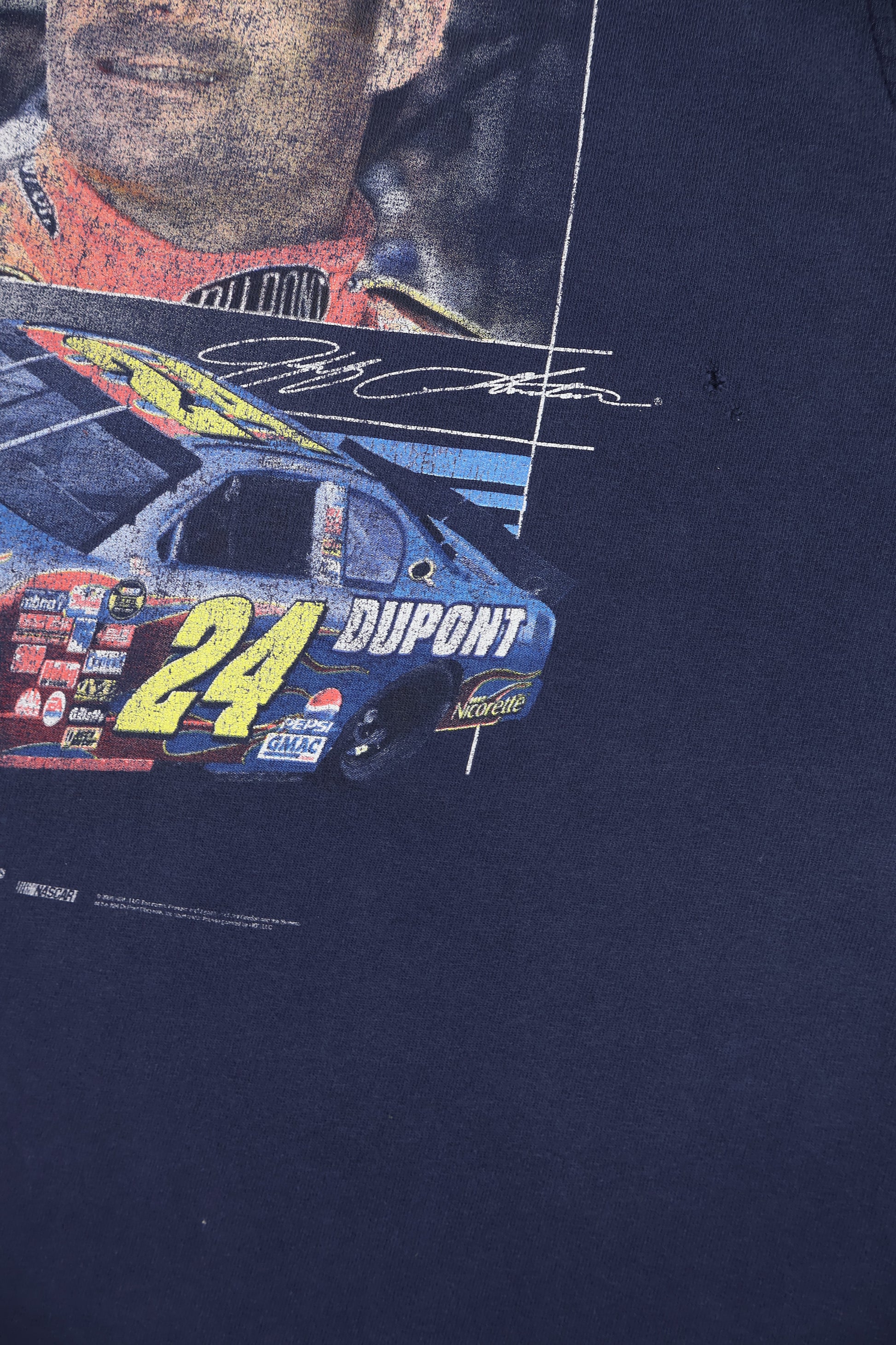 Vintage Jeff Gordon Sleeveless NASCAR Tee Image 3