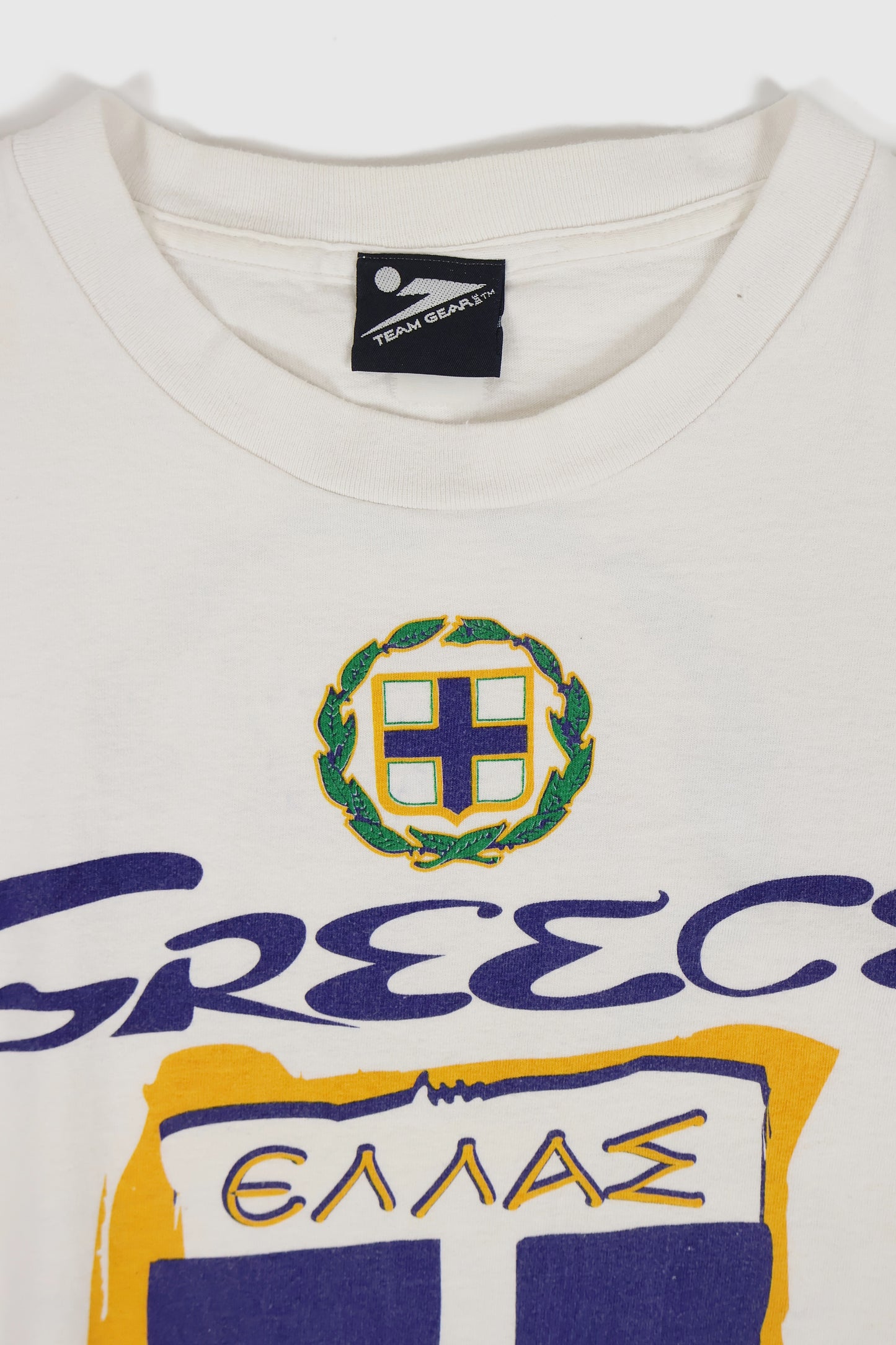 Vintage Greece 1994 World Cup Tee Image 3