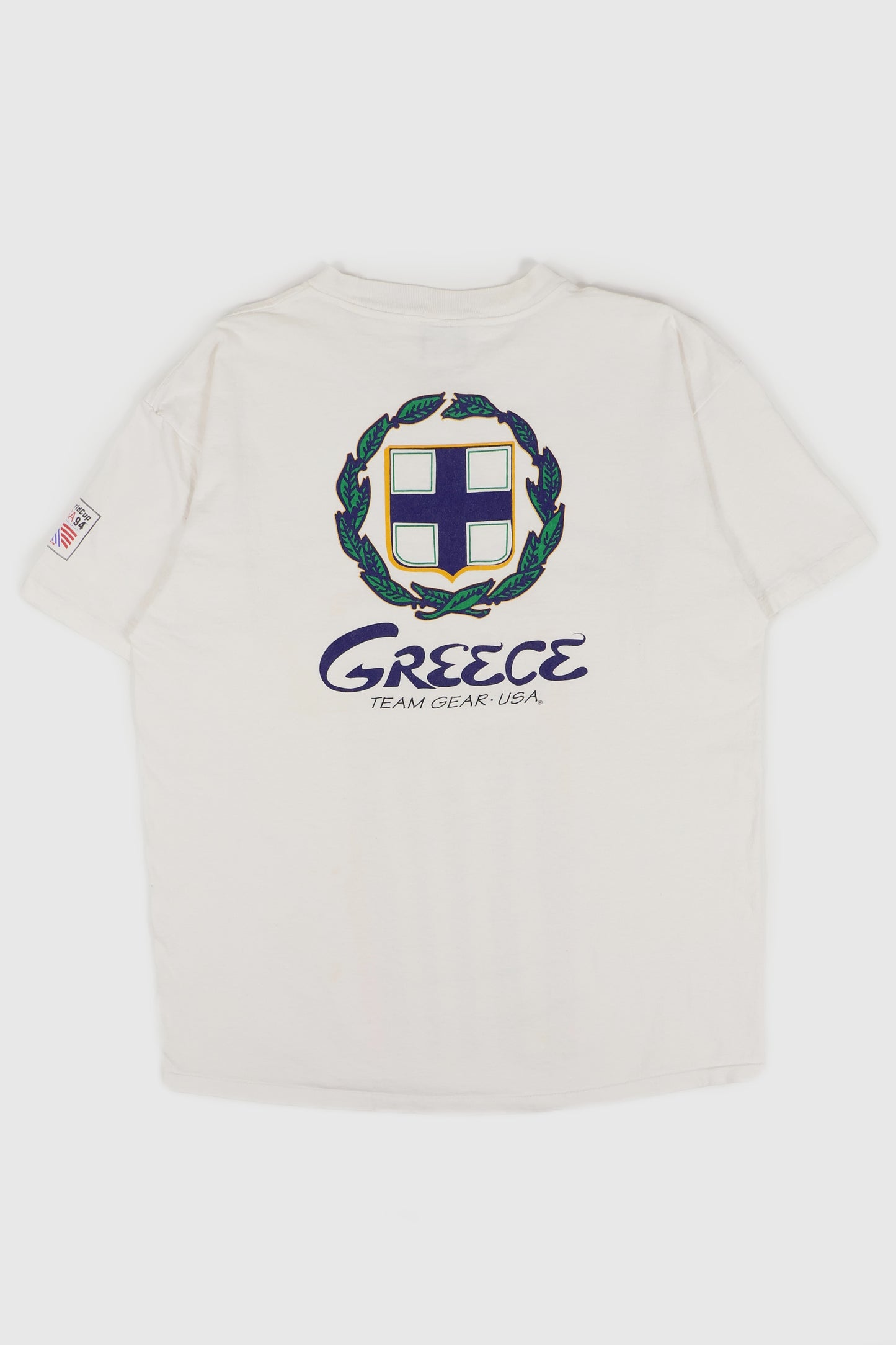 Vintage Greece 1994 World Cup Tee Image 1