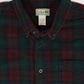 Vintage L.L. Bean Flannel Button-Down Shirt Image 2