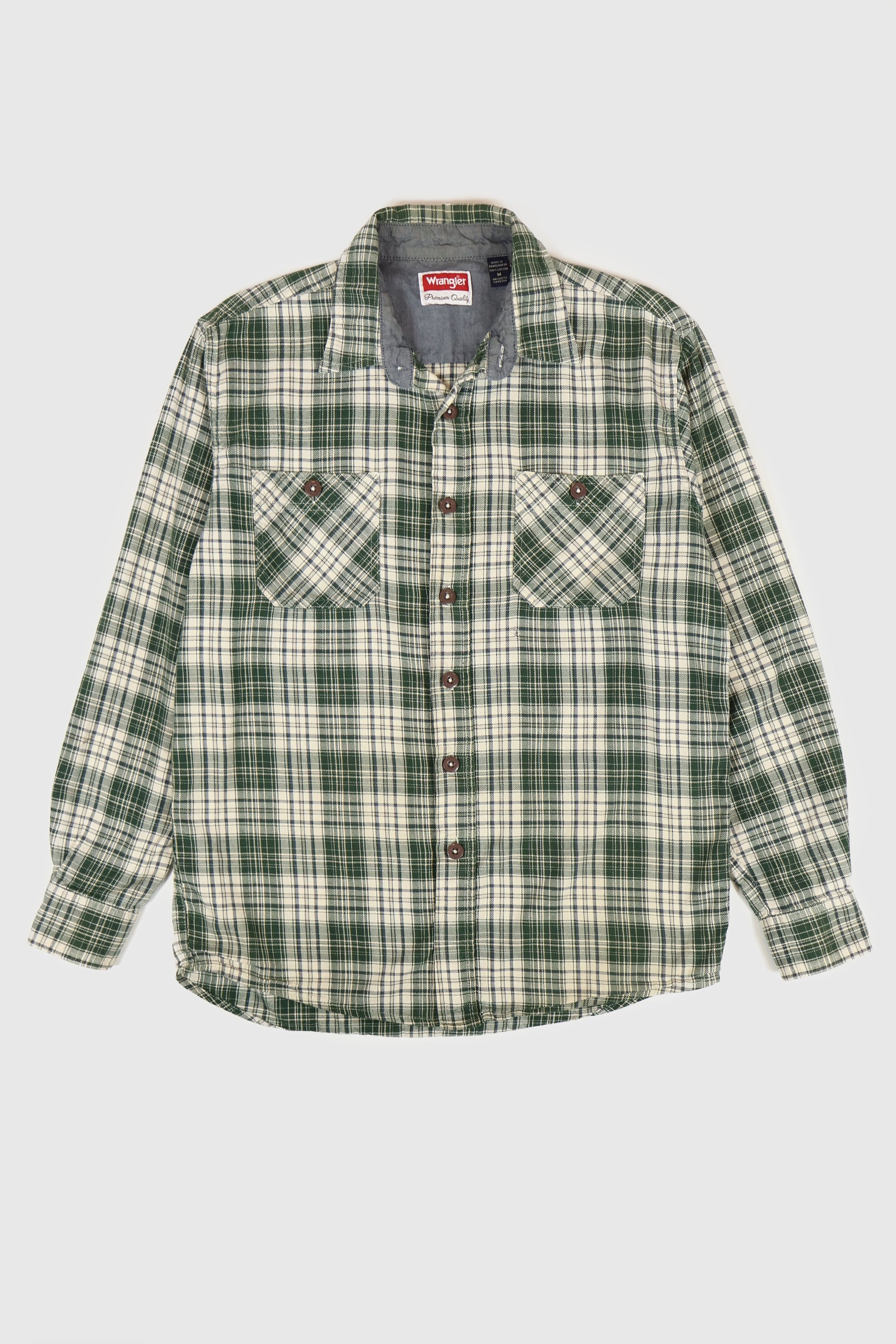 Vintage Wrangler Plaud Button-Down Shirt Image 0