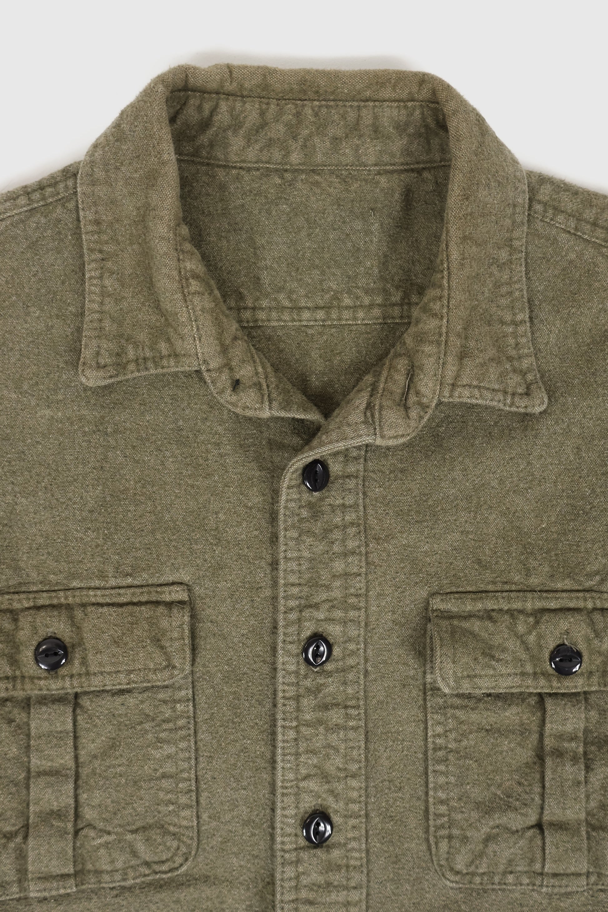 Vintage Flannel Button-Down Shirt Image 2