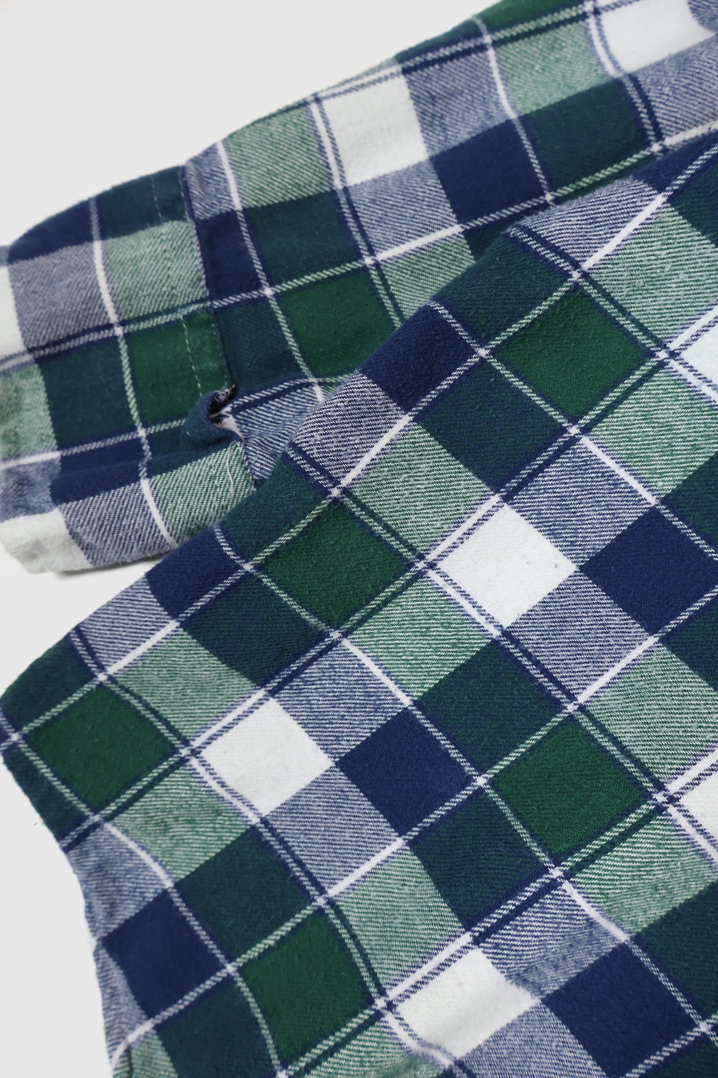 Vintage Flannel Button-Down Shirt Image 3