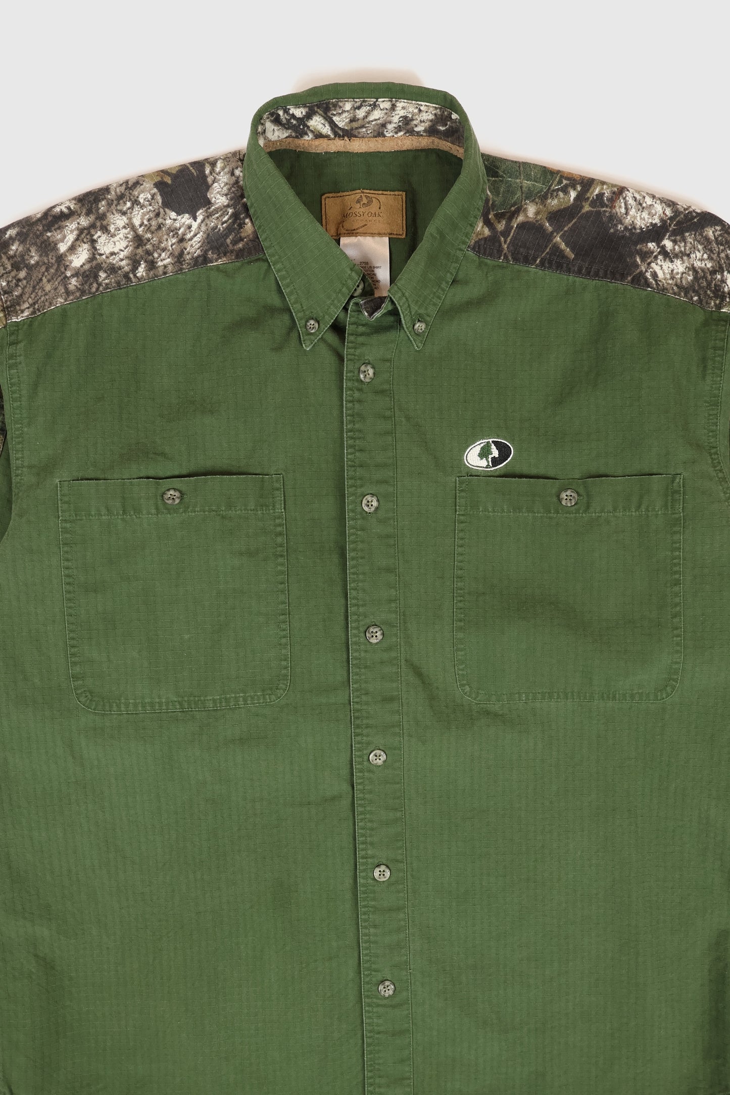 Vintage Real Tree Camo Button-Down Shirt Image 2