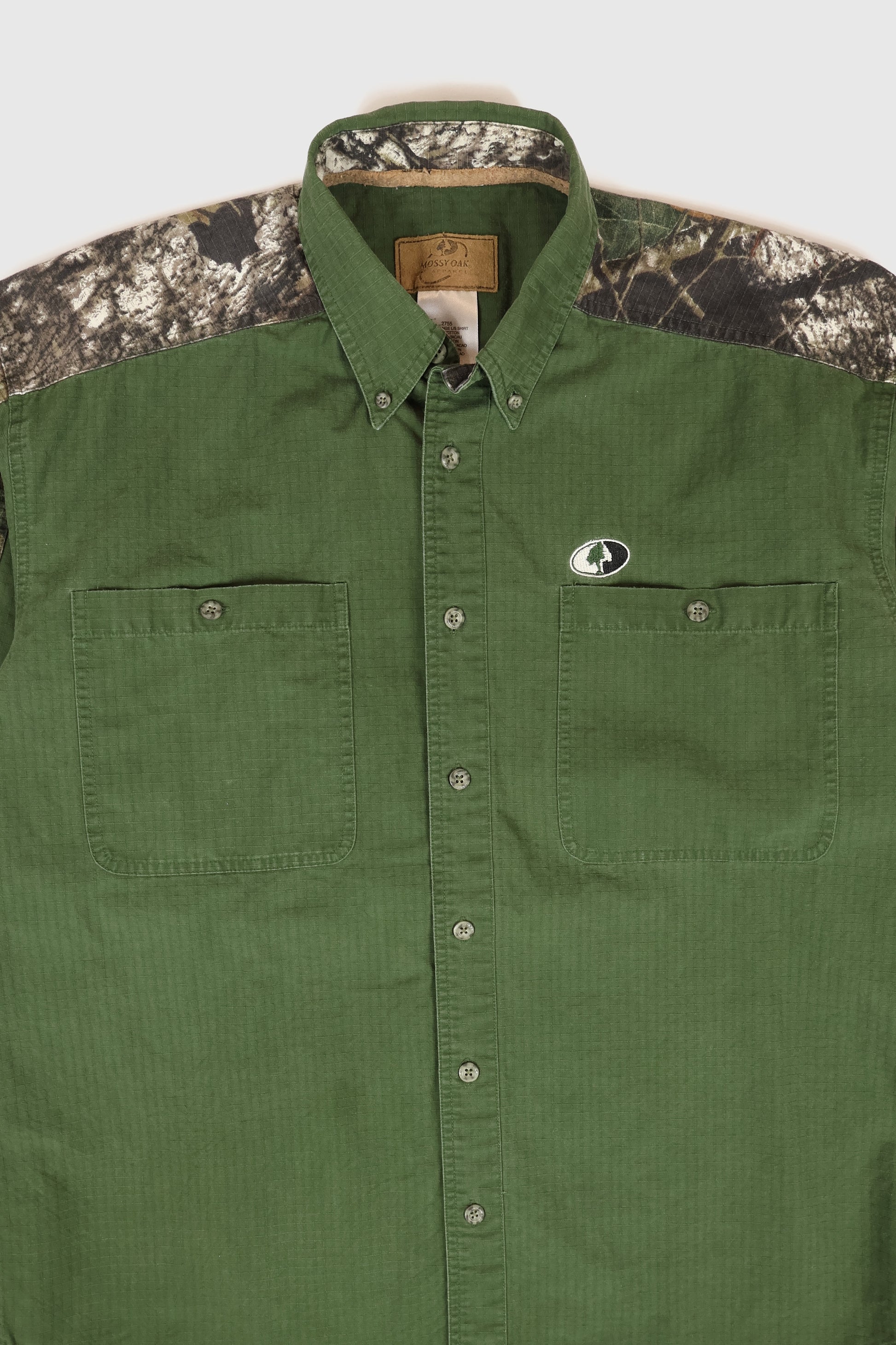 Vintage Real Tree Camo Button-Down Shirt Image 2