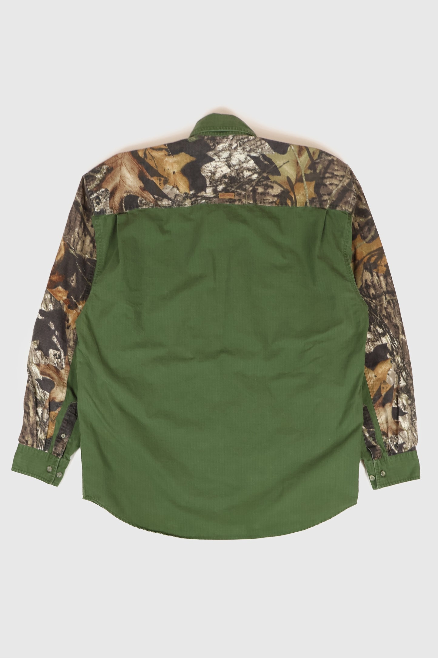Vintage Real Tree Camo Button-Down Shirt Image 1