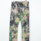 Reworked Levi's Straight Fit Button-Fly Camo Dyed Jeans