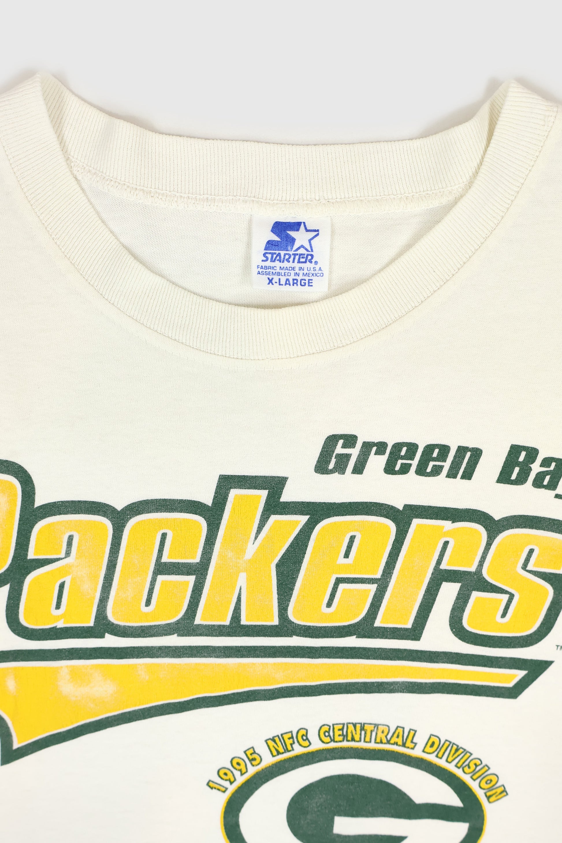 Vintage Green Bay Packers 1995 NFC Central Division Champions Tee Image 2
