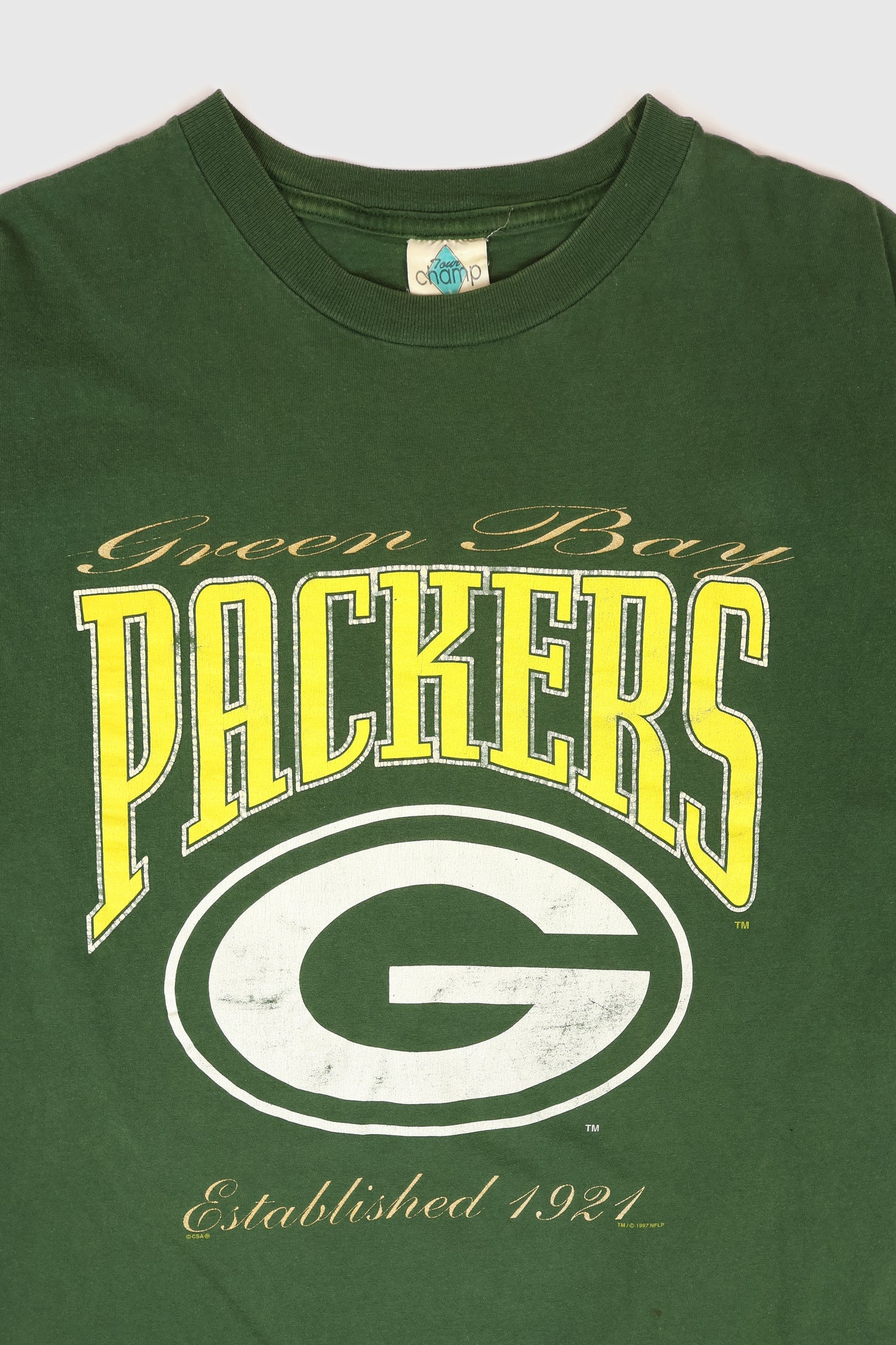 Vintage Green Bay Packers Tee Image 1