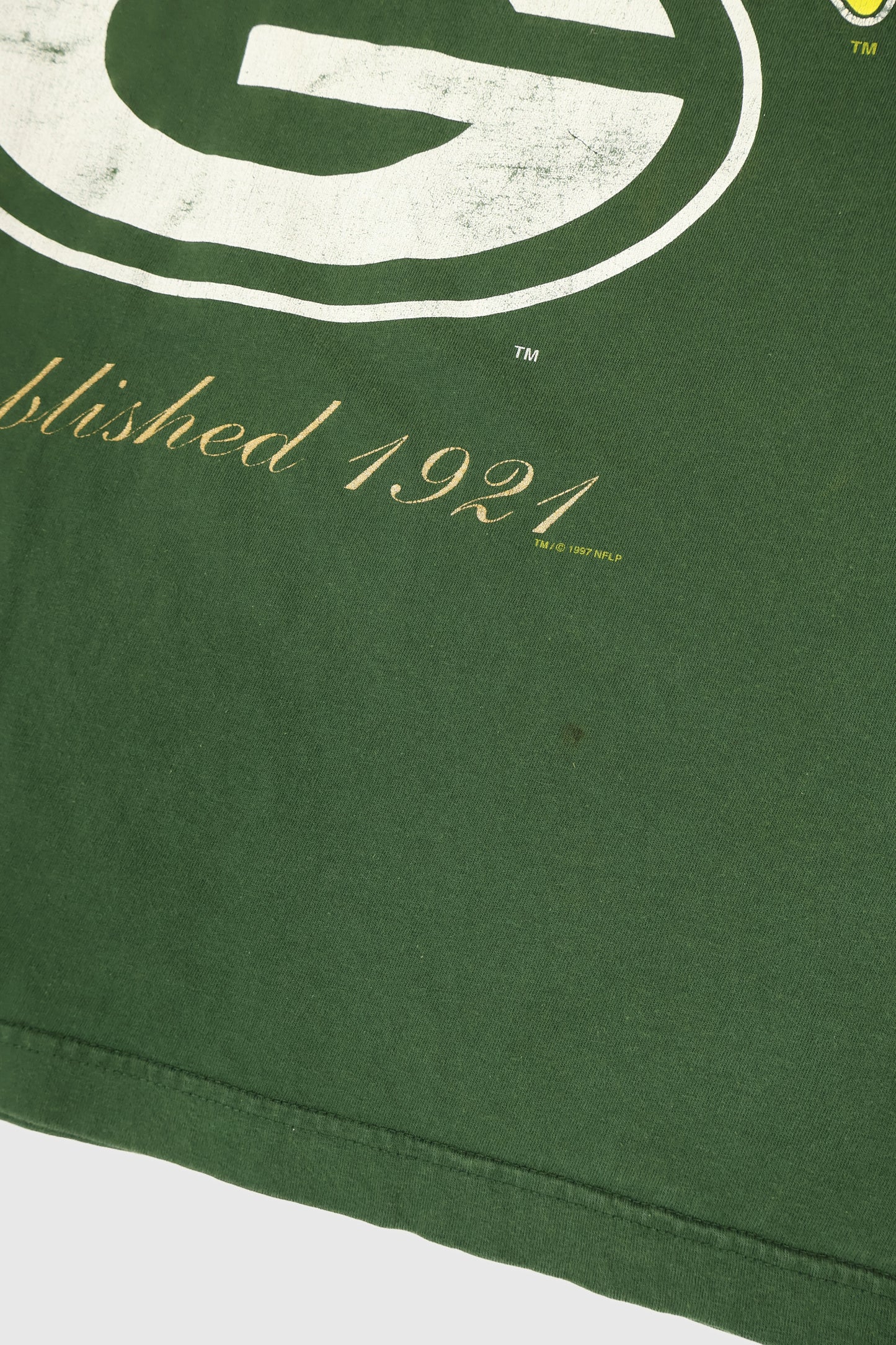 Vintage Green Bay Packers Tee Image 3