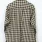 Vintage Green Plaid Button-Down Shirt