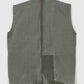Reworked Green Denim Vest