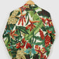Reworked Floral Pattern Quilt Jacket