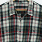 Plaid Flannel Button-Down Shirt