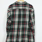 Plaid Flannel Button-Down Shirt
