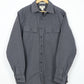 L.L. Bean Grey Flannel Button-Down