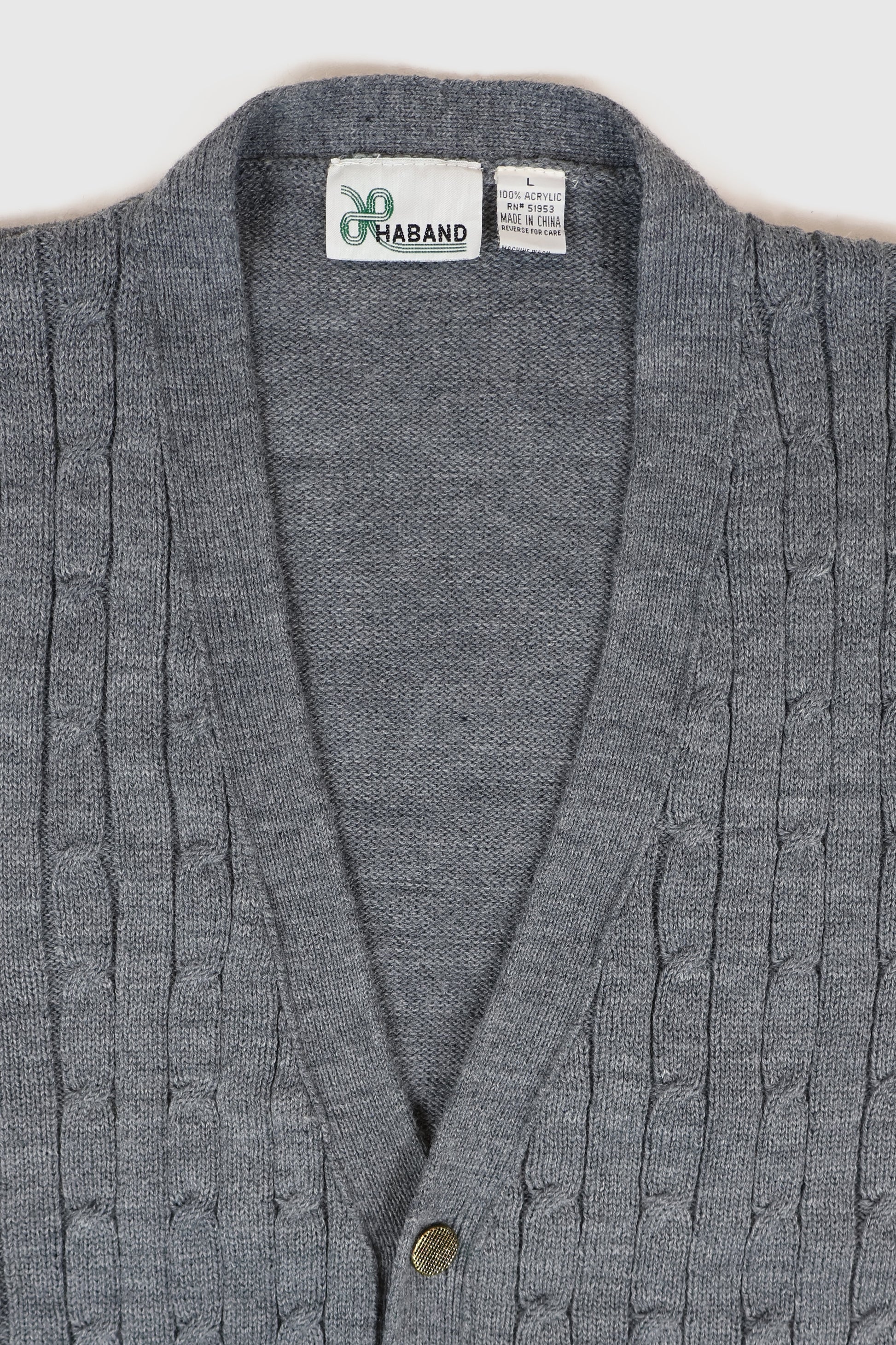 Vintage Grey Sweater Vest Image 2