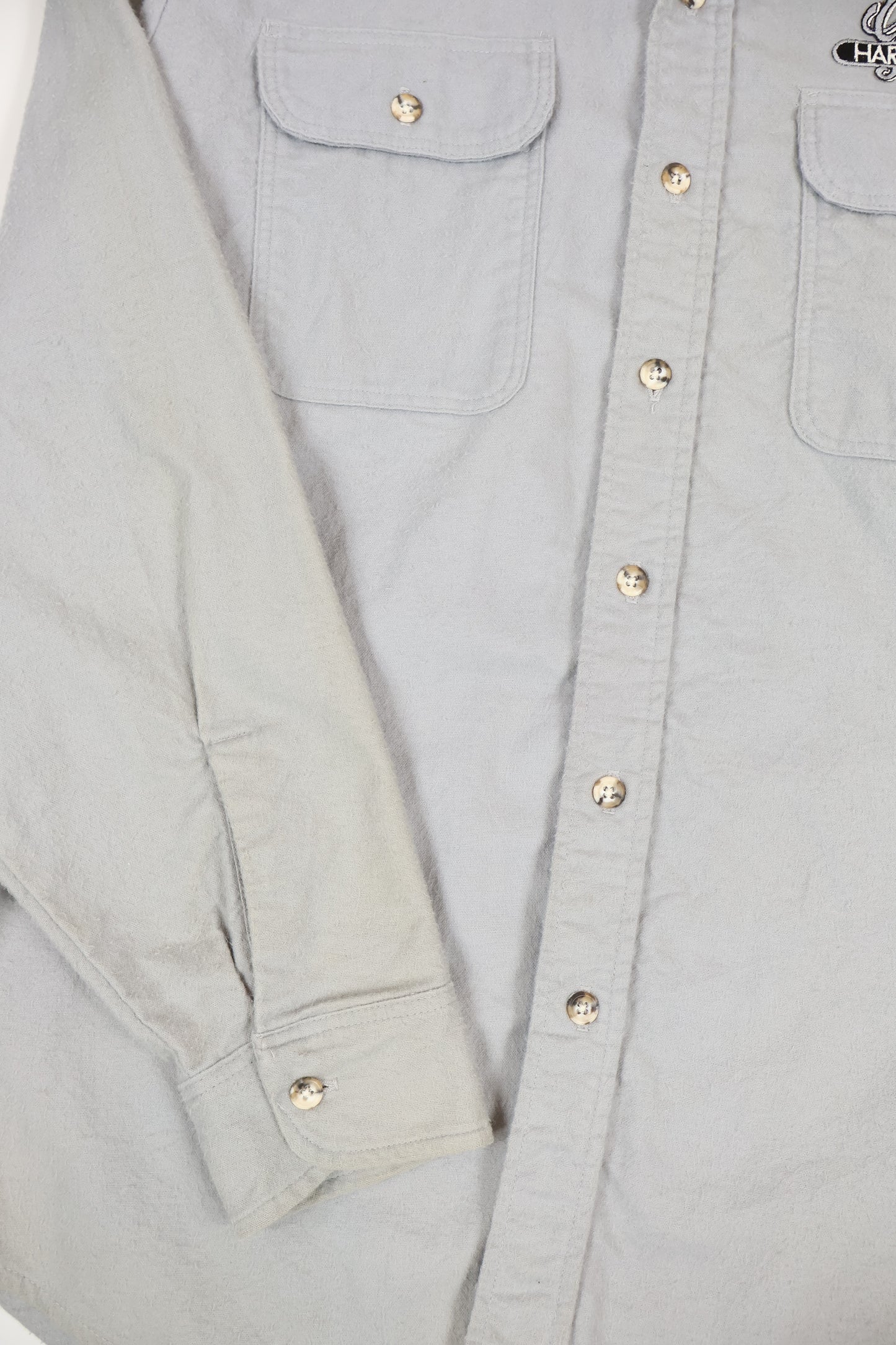 Harley Davidson Glendale California Flannel Button-Down Shirt